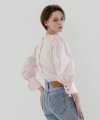button puff blouse_pink
