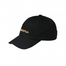 [SS19 STEREO X FILA] Logo Ball Cap(Black)