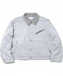 (SS19) Denim Trucker Jacket Grey