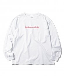 2Tone Logo L/SL Top White