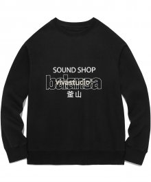 VIVASTUDIO X BALANSA CREWNECK IS [BLACK]