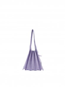 Lucky Pleats Knit S Starry Lavender