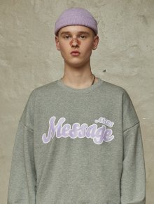 MESSAGE SWEATSHIRTS / GY