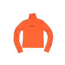 Polo Neck T-shirts_Vivid orange
