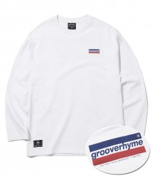 COLOR LOGO OVER FIT T-SHIRTS (WHITE) [GLT001H13WH]