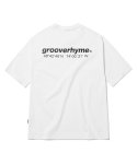 그루브라임(GROOVE RHYME) NYC LOCATION T-SHIRT (WHITE) [LRQMCTA401M]