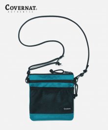 NYLON SACOCHE BAG EMERALD