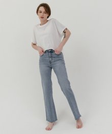 19 bell bottom denim pants light blue