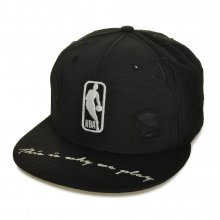 NBA 멀티 팀로고 HYFLAT CAP  BLACK