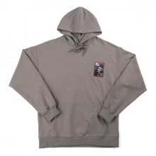 Art Embroidery Hoodie - CHARCOAL GREY