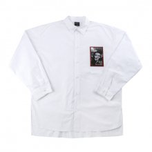 Art Embroidery Shirts - WHITE