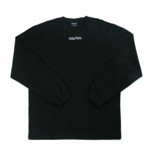 Inspired Point Long Sleeve Crew-Neck Tee - BLACK