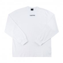 Inspired Point Long Sleeve Crew-Neck Tee - WHITE