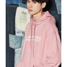 Basic Logo Hoodie - CORAL