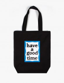 Blue Frame Tote Bag - Black