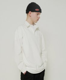 T39S COTTON PULLOVER SHIRTS (WHITE)