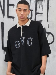 OVC Polo Sweater (Black)