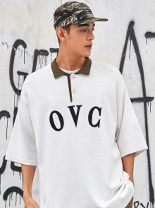 OVC Polo Sweater (White)