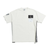 로고테이프 포인트 오버사이즈 티셔츠 OFF WHITE
