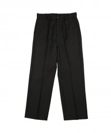 Tailored Relaxed Pants [Black]