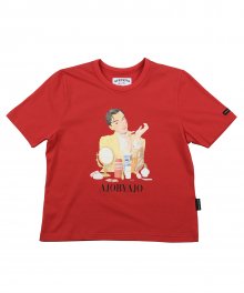 Cosmetic Man T-Shirt [Red]