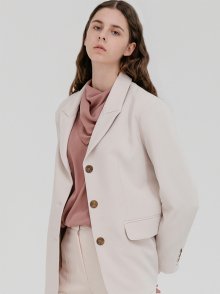 SOFT SINGLE JACKET_IVORY