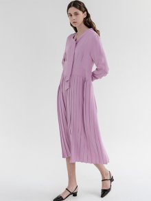 TIE PLEATS ONE-PIECE_PURPLE