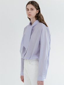 MUDI TIE BLOUSE_SKY BLUE