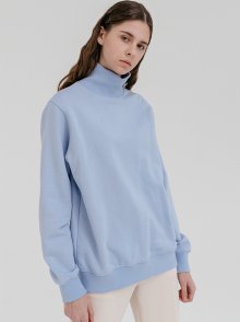 YUZU POLA SWEAT SHIRT_SKY BLUE