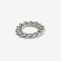 러쉬오프(RUSH OFF) Faded Bold Chain Ring / 페이디드 볼드체인 반지 (은도금)