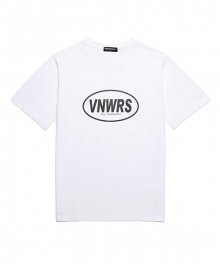 서클 로고 반팔 티셔츠(VNAITS214) 화이트
