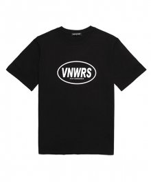 서클 로고 반팔 티셔츠(VNAITS214) 블랙