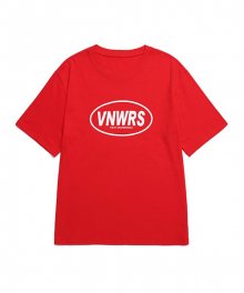 서클 로고 반팔 티셔츠(VNAITS214) 레드