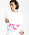 KITSCH ME IF YOU CAN WHITE/PINK LONG SLEEVE