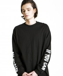KITSCH ME IF YOU CAN BLACK/WHITE LONG SLEEVE