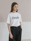 Oriole gold pins short sleeve t-shirts [WHITE]