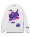 LMC AIRBRUSH LONG SLV TEE white