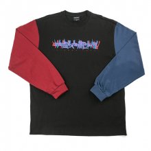 아임낫어 휴먼비잉 Long Sleeve Crew-neck Tee - MULTI