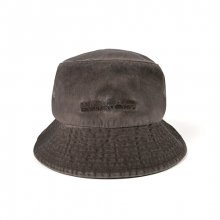 Washed Bucket Hat (HAND MADE) - BROWN