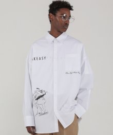 DRAWING OVER SHIRTS (WHITE)