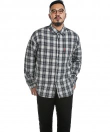 JEROME CHECK SHIRTS 그레이