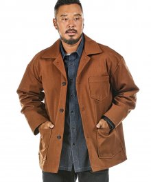 SIMPLE BASIC JACKET 브라운