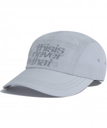 3Line-Logo Camp Cap Light Grey