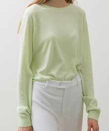 Organic Clean knit - Lime