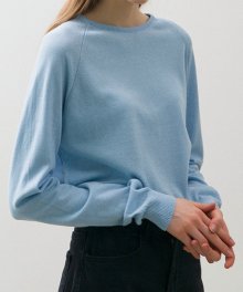 Organic Clean knit - Baby Blue