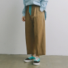 LOBBY BOY WIDE TAPERED EASY PANTS (CAFE)