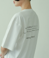 20수 오버사이즈 레터링 티셔츠(화이트)