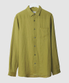 19ss premium linen shirt [avocado]