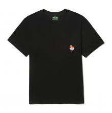 [B.C X S.S]시그니처 로고 포켓 1/2 티셔츠 블랙
