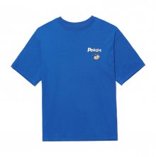 [B.C X S.S]쿠키몬스터 카툰 로고 1/2 티셔츠 블루